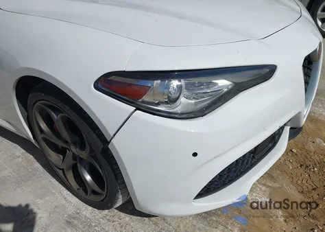 2019 Alfa Romeo Giulia Ti Sport Awd из США, поврежденный, VIN ZARFANBN3K7614991